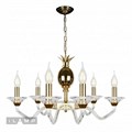 Подвесная люстра iLamp Flo YT2049-8 GD+Cear - фото 3546865 Подвесная люстра iLamp Flo YT2049-8 GD+Cear - фото 3546865