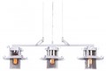 Подвесной светильник LUMINA DECO Capri LDP 11327B-3 PR WT - фото 3550642