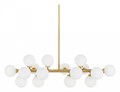 Люстра на штанге LUMINA DECO Marsiada LDP 6033-16 MD - фото 3551092