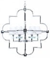 Подвесная люстра LUMINA DECO Baltimore LDP 8020-6 CHR+WT - фото 3551206