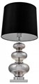 Настольная лампа декоративная LUMINA DECO Briston LDT 303 CHR+BK - фото 3551253