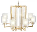 Подвесная люстра LUMINA DECO Manhattan LDP 8012-8 F.GD - фото 3551465