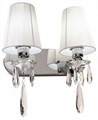 Бра LUMINA DECO Alessia LDW 1726-2W CHR - фото 3551494