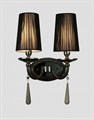 Бра LUMINA DECO Fabione LDW 1200-2W BK - фото 3551595