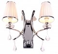 Бра LUMINA DECO Glamour LDW 66247-2 WT+CHR - фото 3551623