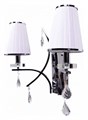 Бра LUMINA DECO Glamour LDW 66247-2 WT+CHR - фото 3551624