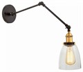 Бра LUMINA DECO Gubi LDW B005-2 BK+PR - фото 3551648
