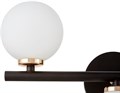 Бра LUMINA DECO Marsiada LDW 6033-3 BK+F.GD - фото 3551711