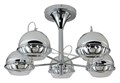 Люстра на штанге LUMINA DECO Veroni LDC 1029-5 CHR - фото 3551748