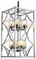 Подвесная люстра LUMINA DECO Quadrato LDP 1223-8 CHR - фото 3551895