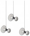 Подвесной светильник LUMINA DECO Warni LDP 6819-3 GY - фото 3551956