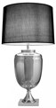 Настольная лампа декоративная LUMINA DECO Olimpia LDT 304 CHR+BK - фото 3552048