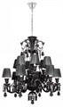 Подвесная люстра Loft it Zenith 10210/12 Black - фото 3553826