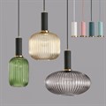 Подвесной светильник Imperiumloft Ferm Living Chinese Lantern A Brass / Green IRIS01 - фото 3656034