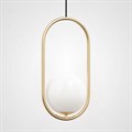 Подвесной светильник Imperiumloft Matthew Mccormick Hoop Gold Mila Pendant HOOP-B01 - фото 3656084