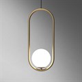 Подвесной светильник Imperiumloft Matthew Mccormick Hoop Gold Mila Pendant HOOP-B01 - фото 3656086