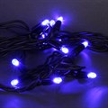 A-026A BL/W FLASH гирлянда светодиодная 10м 100LED влагозащищен. морозостойкая - фото 3687088