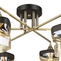 Люстра потолочная Reluce E27 04231-0.3-06 AB+BK - фото 3687320