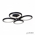 Потолочная люстра iLedex Clover 6885/4 BK - фото 3920459