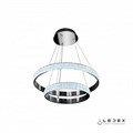 Подвесной светильник iLedex Crystal ICE MD7212-60A CR - фото 3920507