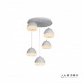 Подвесной светильник iLedex Flake WLD8885-5Y WH - фото 3920834