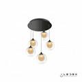 Подвесной светильник iLedex Oblivion C4457-5R CR - фото 3921175