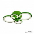 Потолочная люстра iLedex Ring A001/4 GREEN - фото 3921223