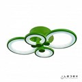 Потолочная люстра iLedex Ring A001/4 GREEN - фото 3921224