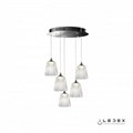 Подвесной светильник iLedex Flora WD8007-5 CR - фото 3921415