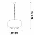 Подвесной светильник Vitaluce V3983 V3983-0/5 - фото 3950882