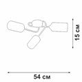 Потолочная люстра Vitaluce V4909 V4909-9/3PL - фото 3950933