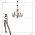 Подвесная люстра Loft it Grace 10203/12+8 Mult - фото 4004853