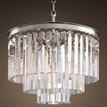 Подвесная люстра Imperiumloft Rh 1920S Odeon Clear Glass Fringe 40.1539 - фото 4007036