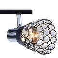 Светильник потолочный поворотный Reluce E14 05957-0.8-03 BK+CR - фото 4013796
