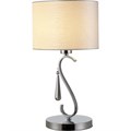 Настольная лампа с абажуром ILLUMICO E27 IL1413-1T-27 CR - фото 4014259