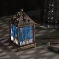 Фигура световая "Фонарь цвет бронза, Олень в лесу", 13х6х6 см - фото 4187049