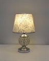 Настольная лампа 0040T CR, 1хE27 +подсветка - фото 4187136