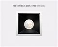 Встраиваемый светильник Italline IT06-6020 IT06-6020 black 3000K + IT06-6021 black - фото 4397918
