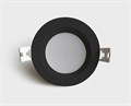 Встраиваемый светильник Italline IT08 IT08-8018 black 4000K - фото 4398027