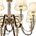 Подвесная люстра iLamp Alesti P2424-8 Nickel - фото 4400483 Подвесная люстра iLamp Alesti P2424-8 Nickel - фото 4400483