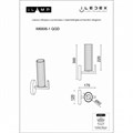 Бра iLamp Evolution W6806-1 QGD - фото 4400619 Бра iLamp Evolution W6806-1 QGD - фото 4400619