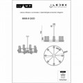 Люстра на штанге iLamp Evolution 6806-8 QGD - фото 4400640 Люстра на штанге iLamp Evolution 6806-8 QGD - фото 4400640