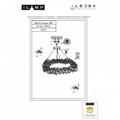 Подвесная люстра iLamp Savage 9065-D1000 GD - фото 4400710 Подвесная люстра iLamp Savage 9065-D1000 GD - фото 4400710