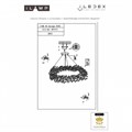 Подвесная люстра iLamp Savage 9065-D800 GD - фото 4400718 Подвесная люстра iLamp Savage 9065-D800 GD - фото 4400718