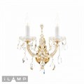 Бра iLamp Diamond W6071-2 GD+CL - фото 4400781 Бра iLamp Diamond W6071-2 GD+CL - фото 4400781