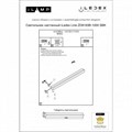 Накладной светильник iLedex Line ZD8193B-1000 SBK - фото 4400935