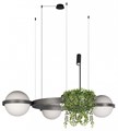 Подвесная люстра Loft it Jardin 10121/3 Dark grey - фото 4405457