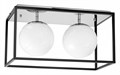 Накладной светильник LUMINA DECO  LDC 8060-2 CHR+BK - фото 4412792