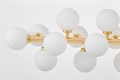 Люстра на штанге LUMINA DECO Marsiada LDP 6033-24 GD - фото 4412997