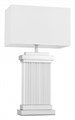 Настольная лампа декоративная LUMINA DECO Davos LDT 310 CHR+WT - фото 4413230